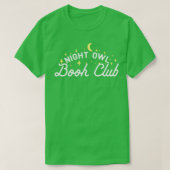 Night Owl Book Club T-shirt (Design voorkant)