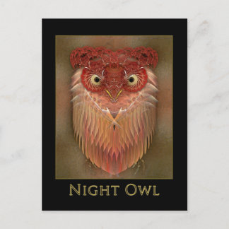 Night Owl Briefkaart