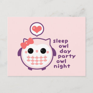 Night Owl Briefkaart