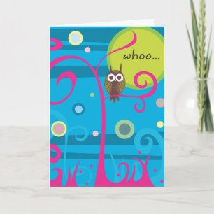 Night Owl Card Bedankkaart