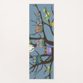 Night Owl Family Tree Yogamat (Voorkant)