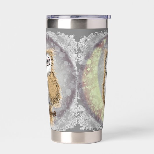 Night Owl Geïsoleerde Drinkbeker (Links)