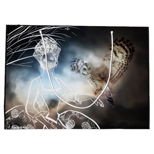 Night Owl Groot Cadeauzakje (Achterkant)