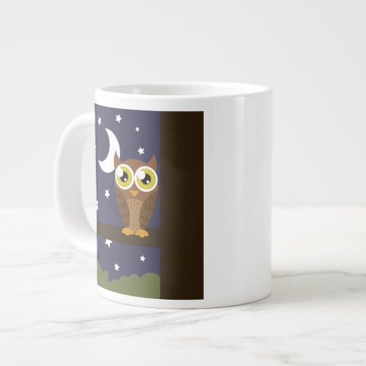 "Night Owl" Grote Koffiekop (Links)