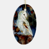 Night Owl Keramisch Ornament (Rechts)