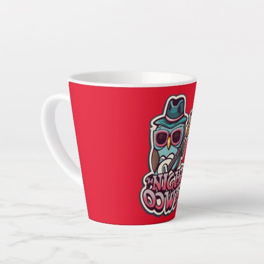Night Owl Latte Mok (Linkerhoek)
