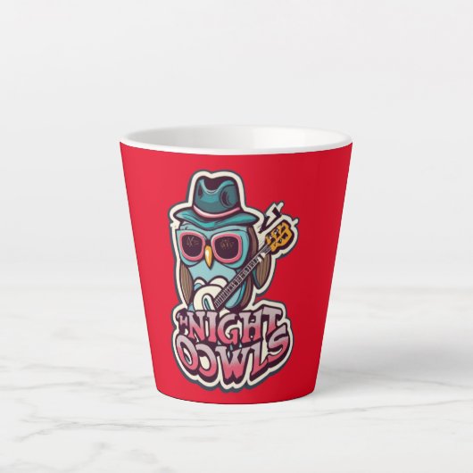 Night Owl Latte Mok (Voorkant)