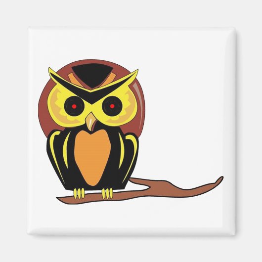 Night Owl Magneet (Voorkant)