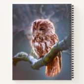Night Owl Monogram Notitieboek (Achterkant)