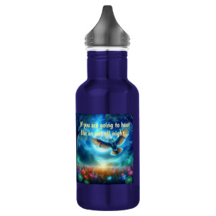Night Owl & Morning Eagle: hemelse reizen Waterfles