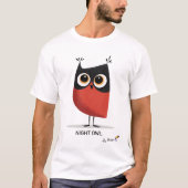 Night Owl-ontwerp | Originele stijl voor volwassen T-shirt (Voorkant)