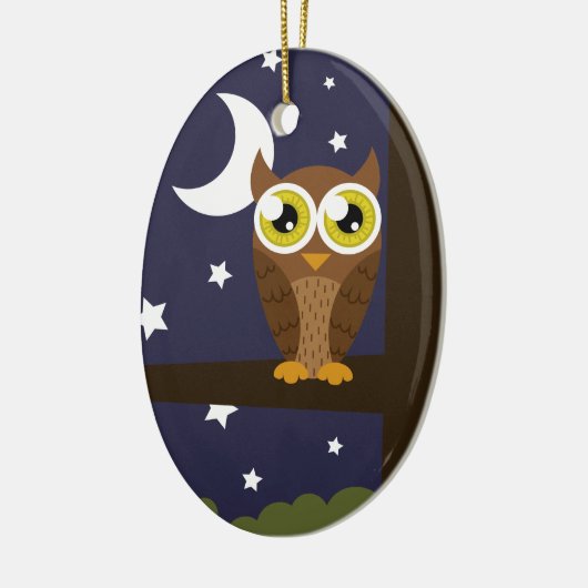 "Night Owl" Ornament (Links)