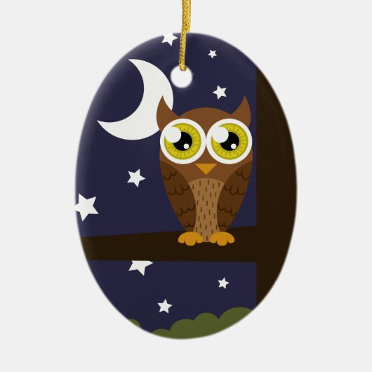 "Night Owl" Ornament (Voorkant)