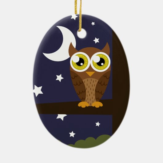 "Night Owl" Ornament (Achterkant)