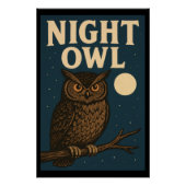 Night Owl Perfect Poster (Voorkant)
