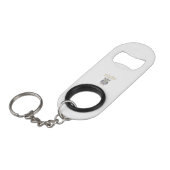 Night Owl Personality Bar Key Mini Flessenopener (Voorkant Gekanteld)