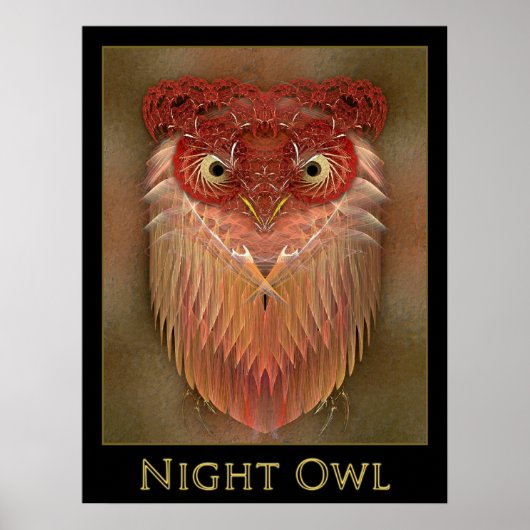 Night Owl Poster (Voorkant)