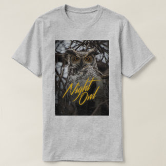 Night Owl - Retro Style T-shirt