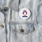 Night Owl Ronde Button 5,7 Cm (In situ)