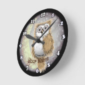 Night Owl Ronde Klok (Hoek)