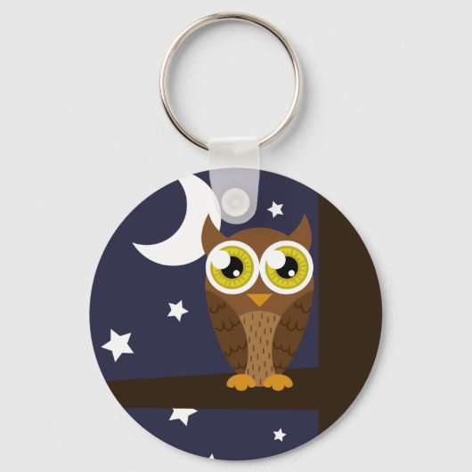 "Night Owl" Sleutelhanger (Voorkant)