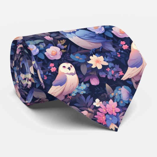 Night Owl Stropdas (Opgerold)