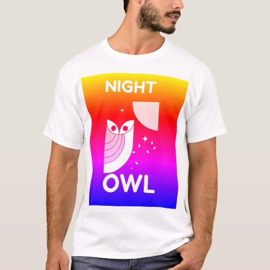 NIGHT OWL T-SHIRT (Voorkant)