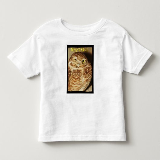 Night Owl Toddler T-Shirt (Voorkant)