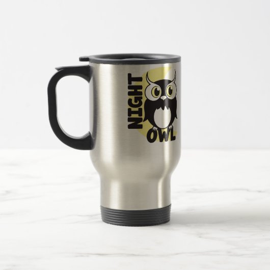 Night Owl Travel Mug Reisbeker (Links)