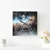 Night Owl Vierkante Klok (Huis)