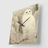 Night Owl Wall klok (Hoek)