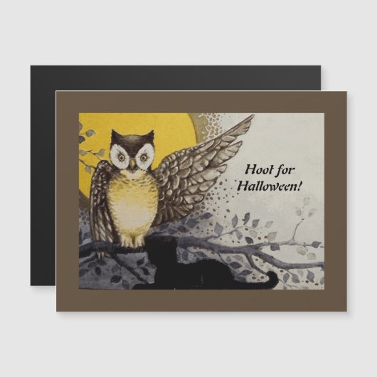  Night Owl Wing on Branch Moon (Voorkant / Achterkant)