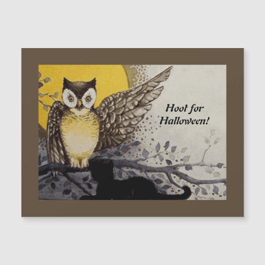  Night Owl Wing on Branch Moon (Voorkant)