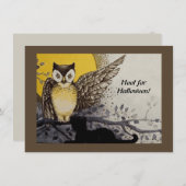 Night Owl Wing on Branch Moon (Voorkant / Achterkant)