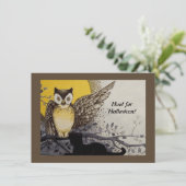 Night Owl Wing on Branch Moon (Staand voorkant)