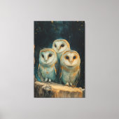 Night Owls Canvas Afdruk (Voorkant)