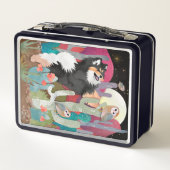 NIGHT OWLS FINNISH LAPPHUND - lunchbox (Achterkant)