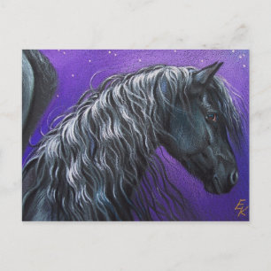 Night Pegasus Briefkaart