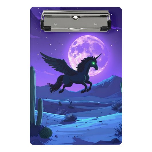 Night Pegasus Mini Klembord (Voorkant)