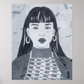 Night Portrait Poster (Voorkant)