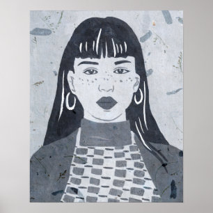 Night Portrait Poster