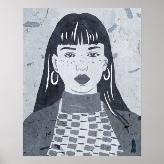 Night Portrait Poster (Voorkant)