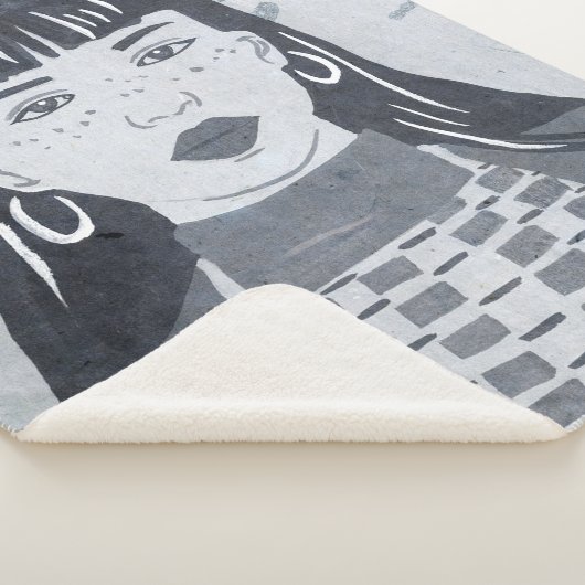 Night Portrait Sherpa Deken (3/4)