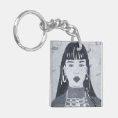 Night Portrait Sleutelhanger (Voorkant Links)