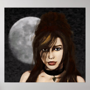 Night Portret Poster