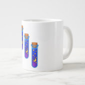 Night Potion - Magische fles van sterren en maan Grote Koffiekop (Voorkant rechts)