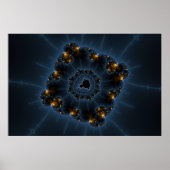 Night Prowler Fractal Art Poster (Voorkant)