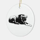 Night-Quiet Dog Ornament (Links)
