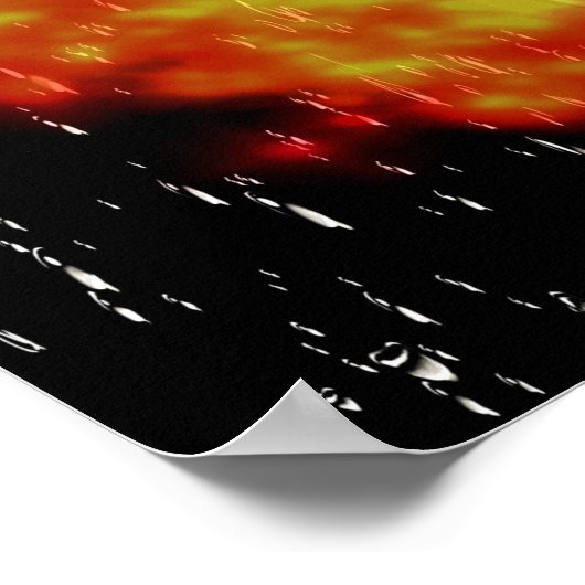 Night racer Ghost Rider Poster (Hoek)