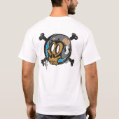 Night  Racers Monkeys Club logo espalda. T-shirt (Achterkant)